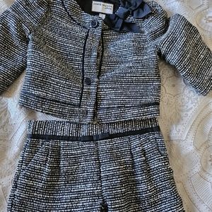 Janie and Jack channel type girl set.